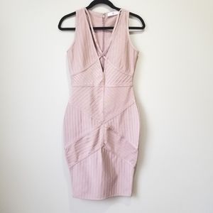 Missguided Premium Lilac Bandage Midi Dress